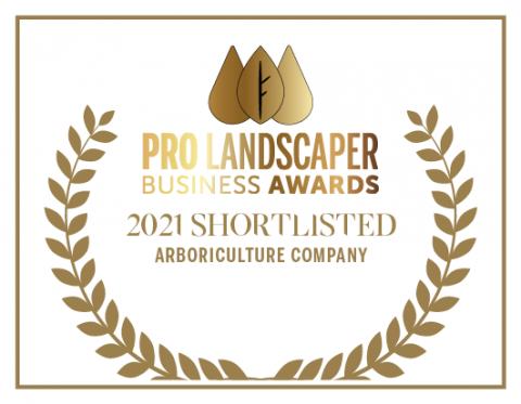 Pro Landscaper Business Awards - 2021 Shortlisted - Arboriculture Company