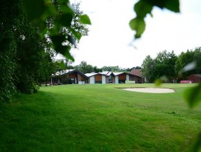 far away shot of Tilgate Forest Club House