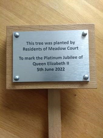 cherry tree plaque